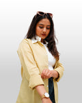 Khakhi Contrast Shirt