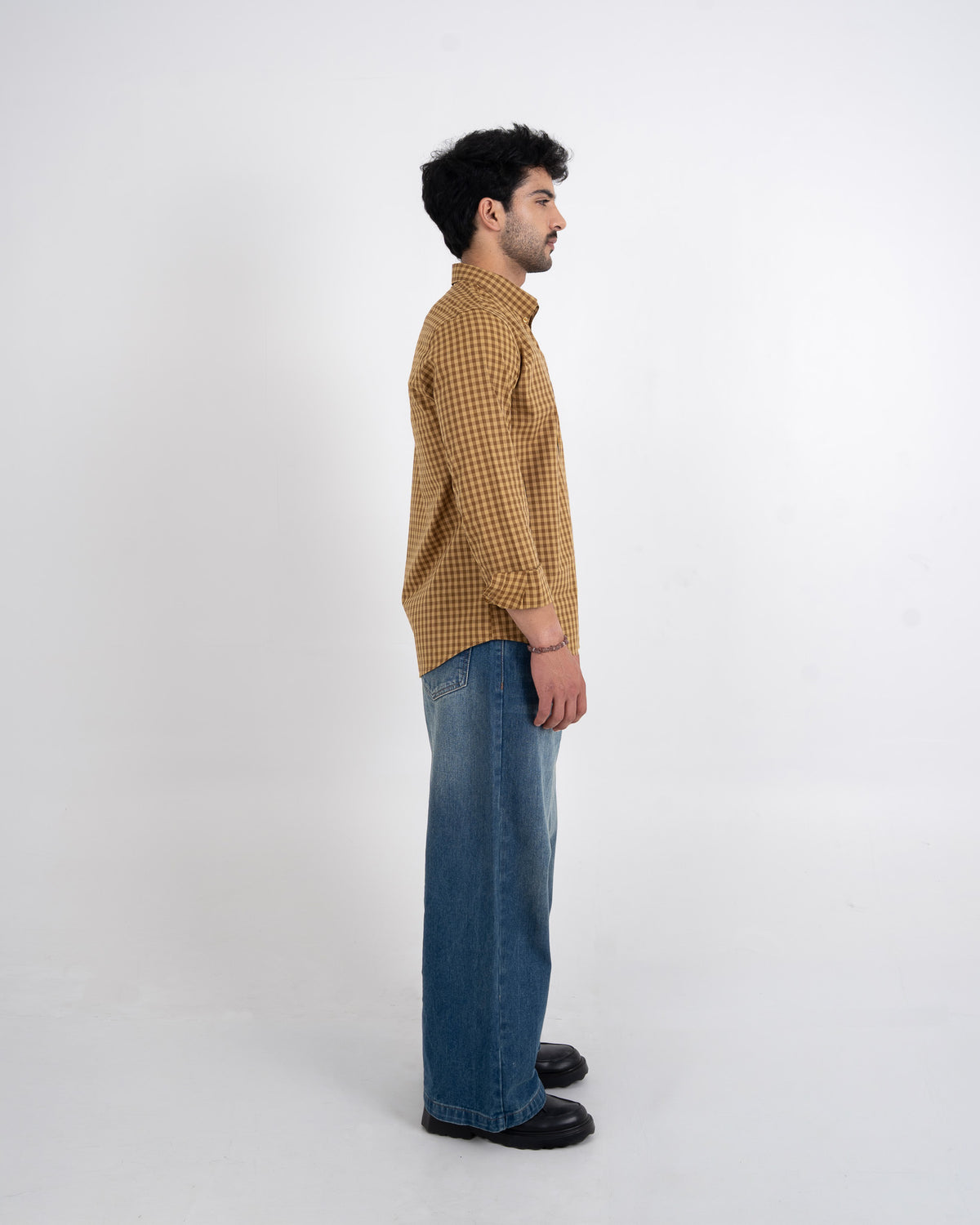 DARK BLUE BAGGY JEANS