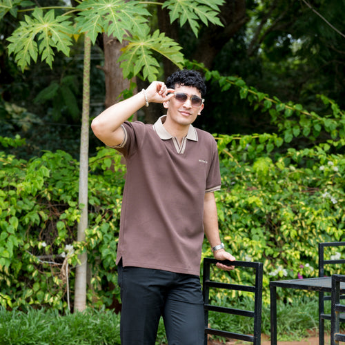 COFFEE BROWN POLO
