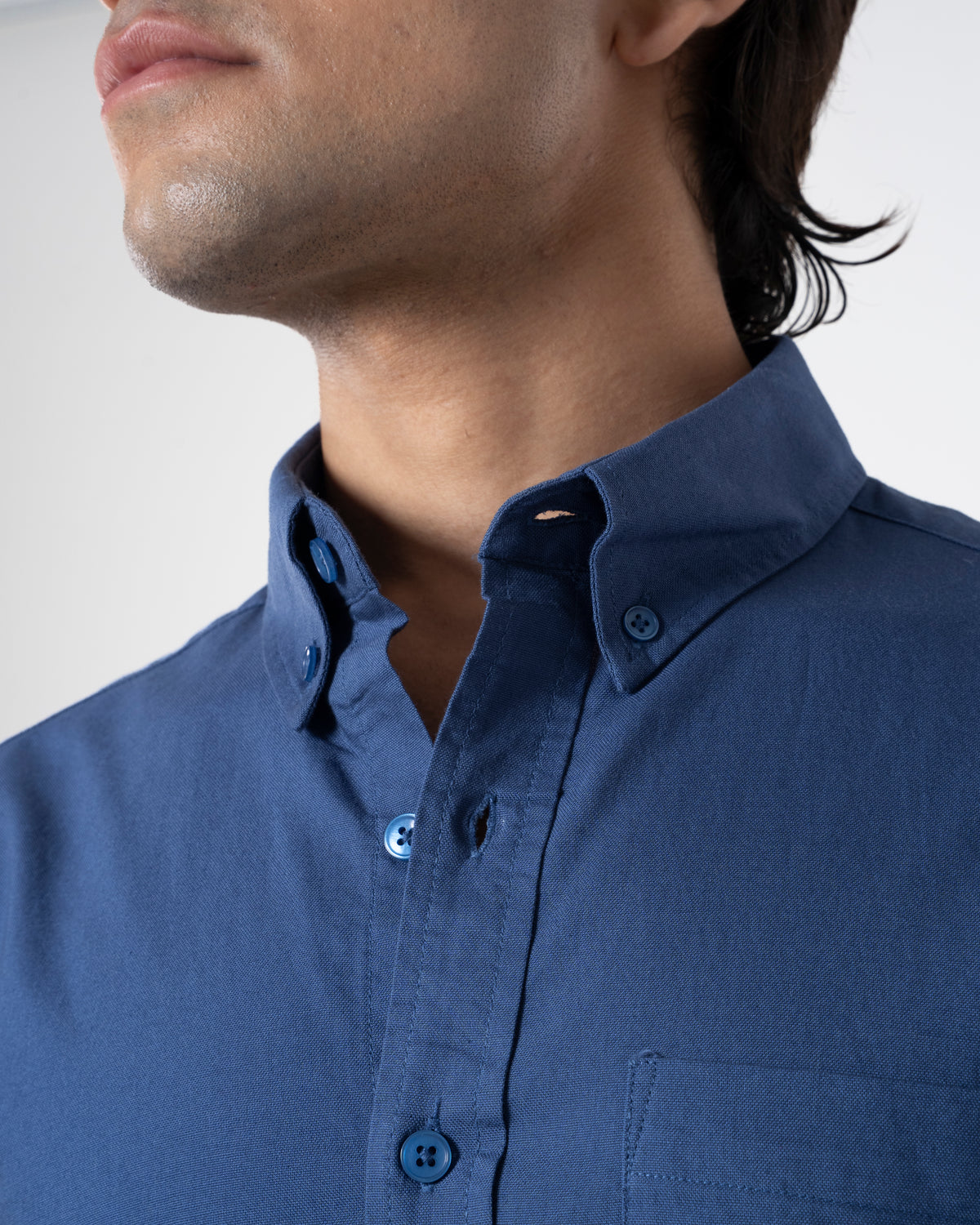 INDIGO BLUE OXFORD SHIRT