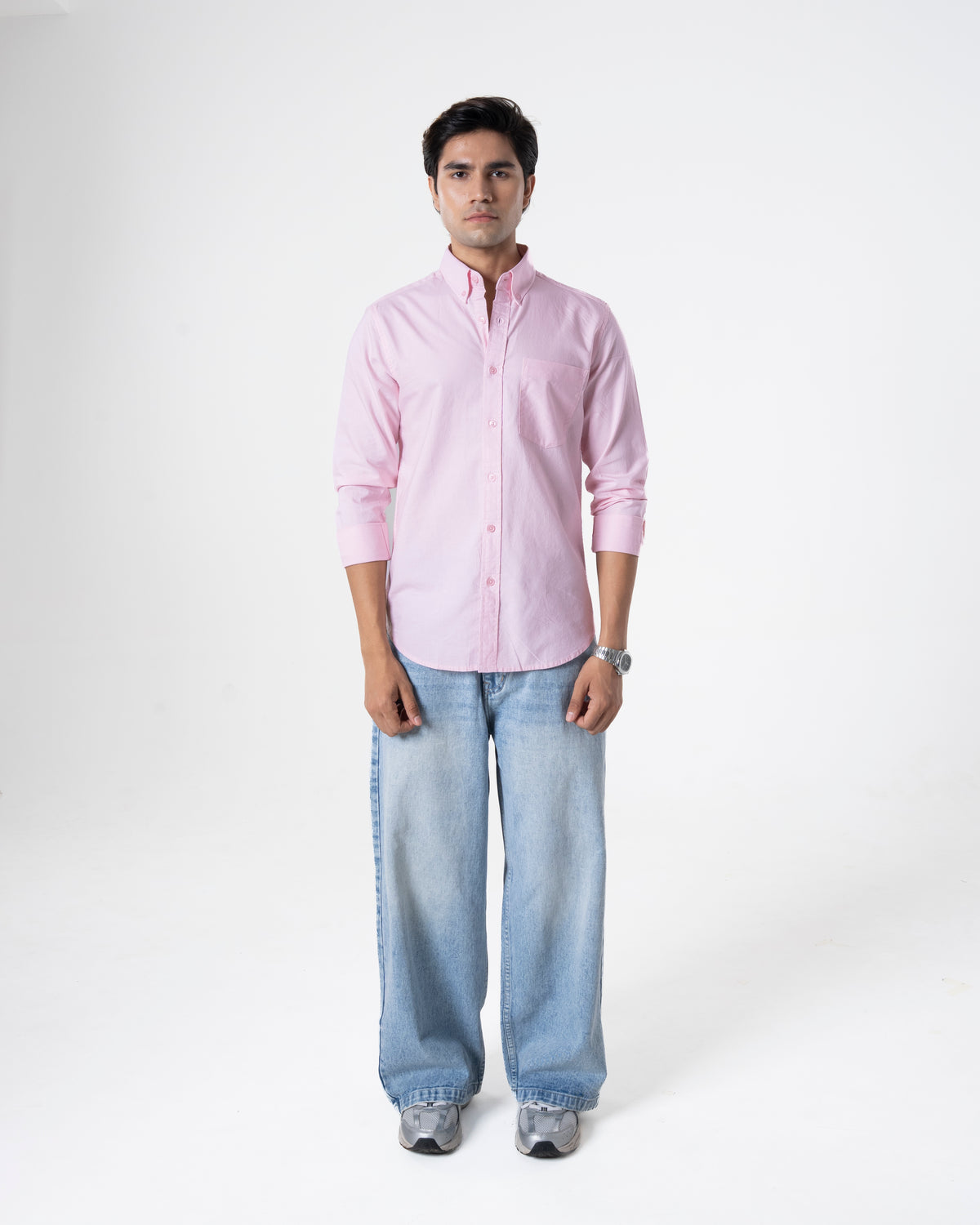 LIGHT PINK OXFORD SHIRT