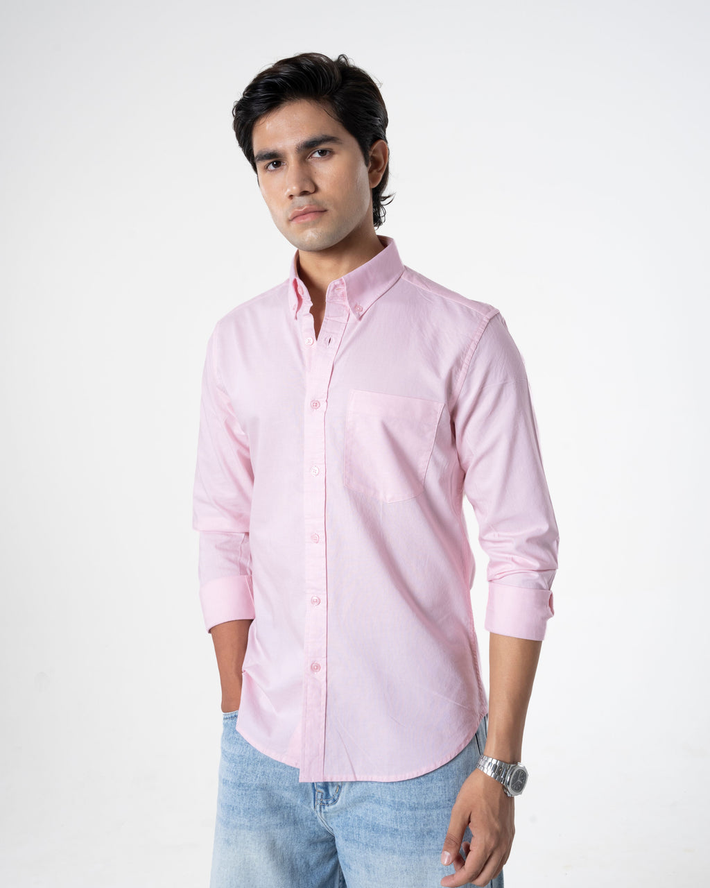 LIGHT PINK OXFORD SHIRT