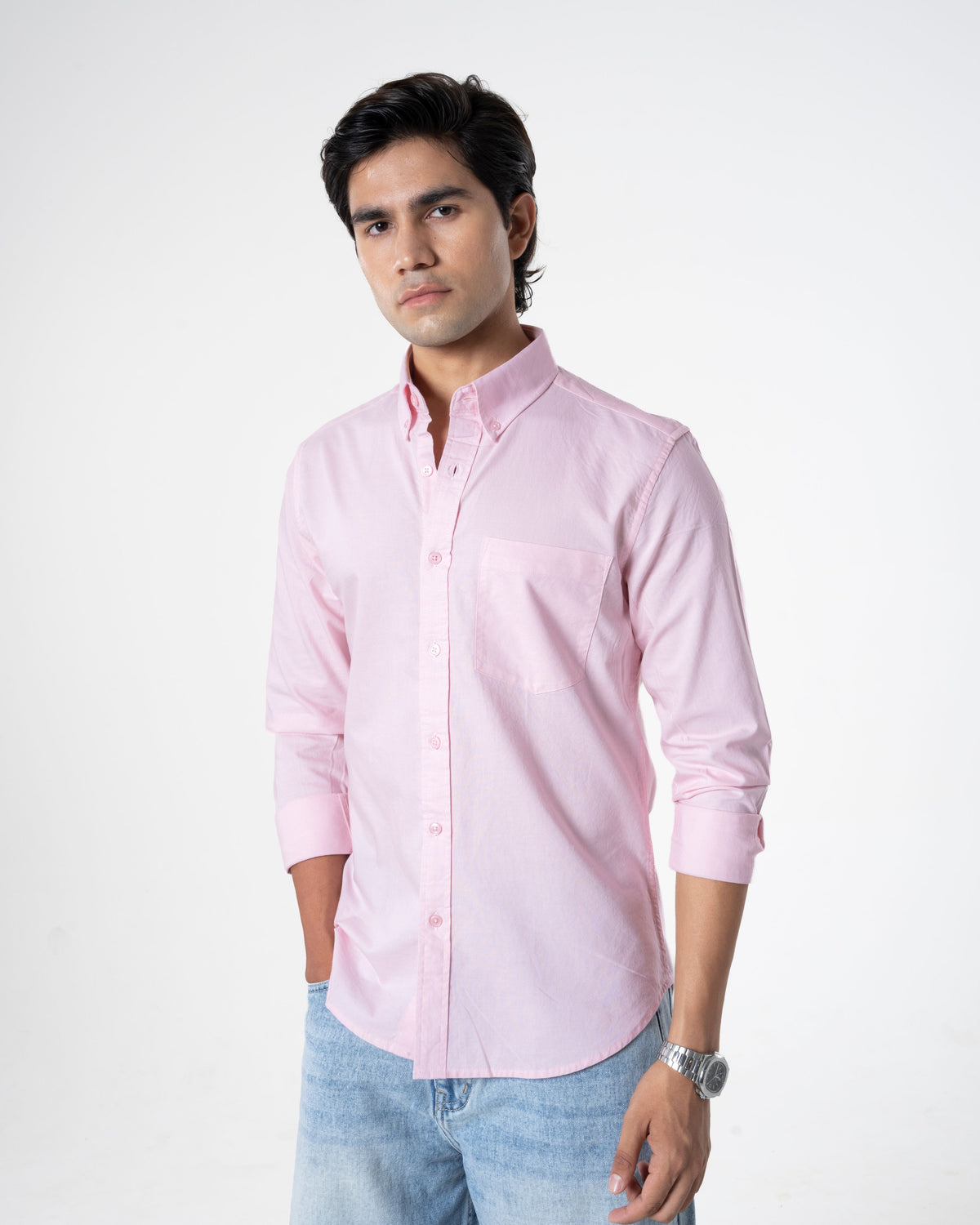 LIGHT PINK OXFORD SHIRT