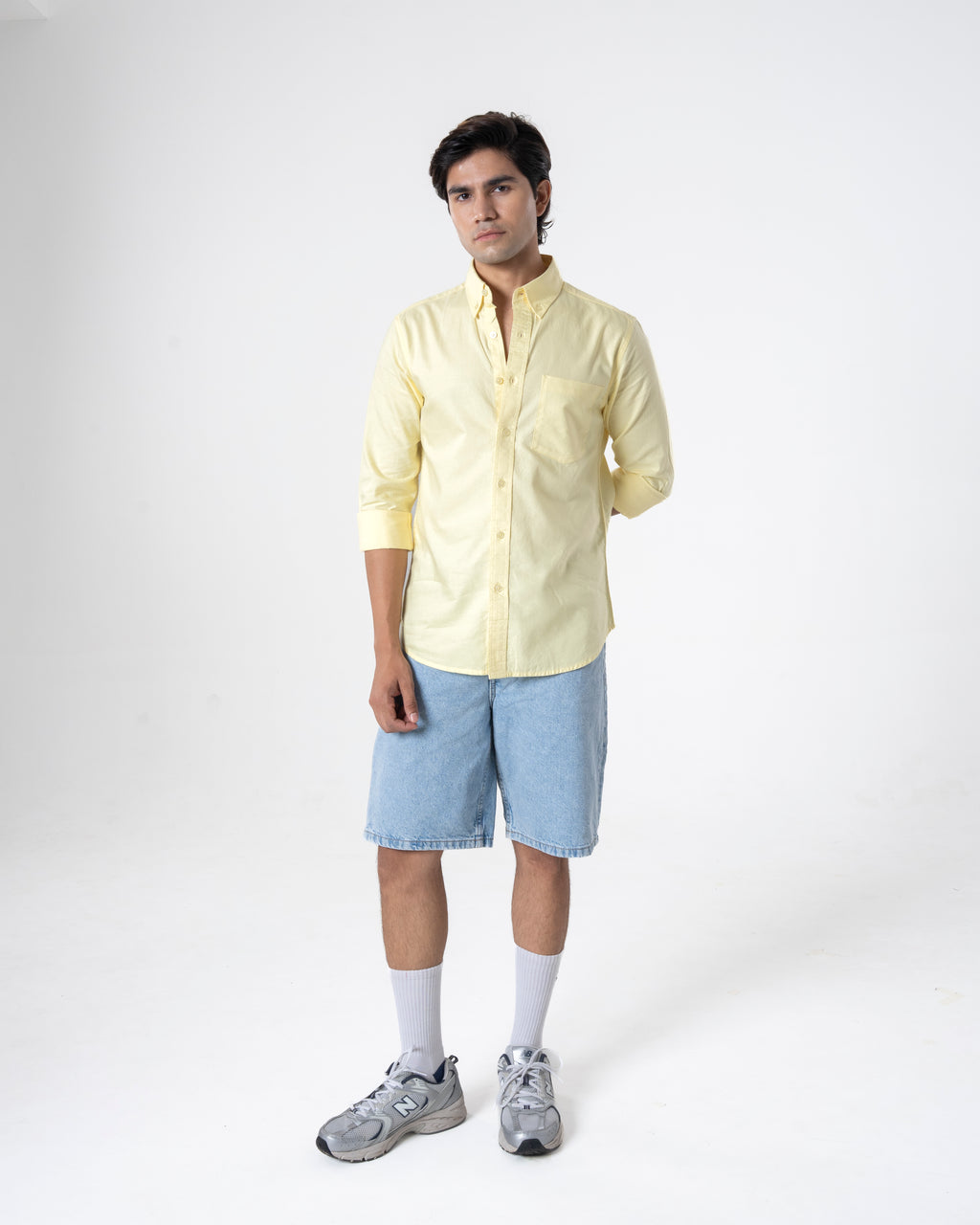 YELLOW OXFORD SHIRT