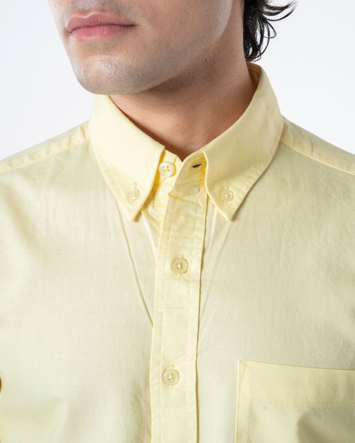 YELLOW OXFORD SHIRT