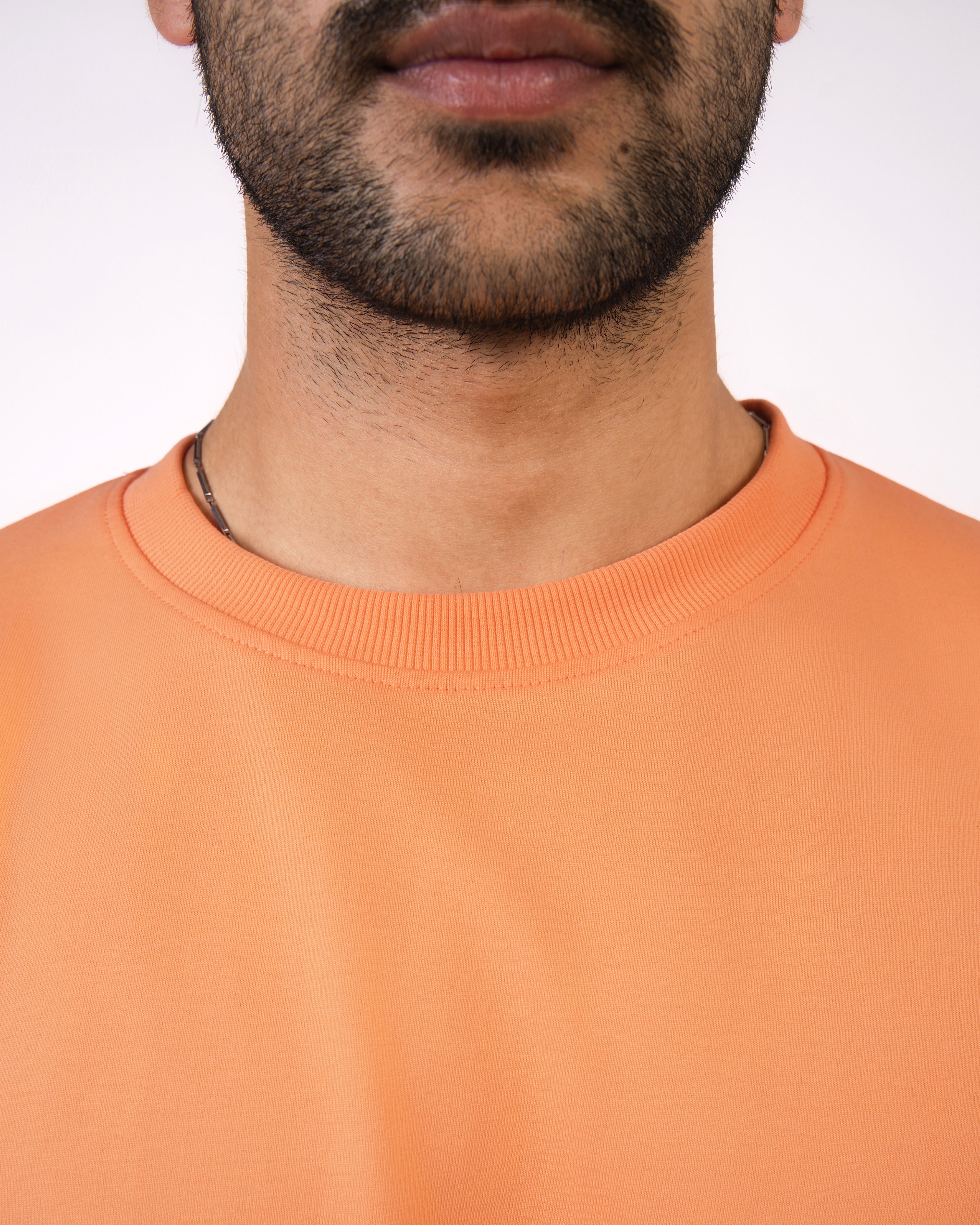Light Orange Loose Fit T-Shirt