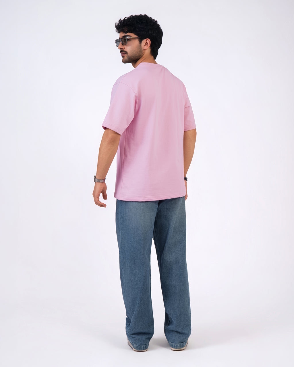 Baby Pink Loose Fit T-Shirt