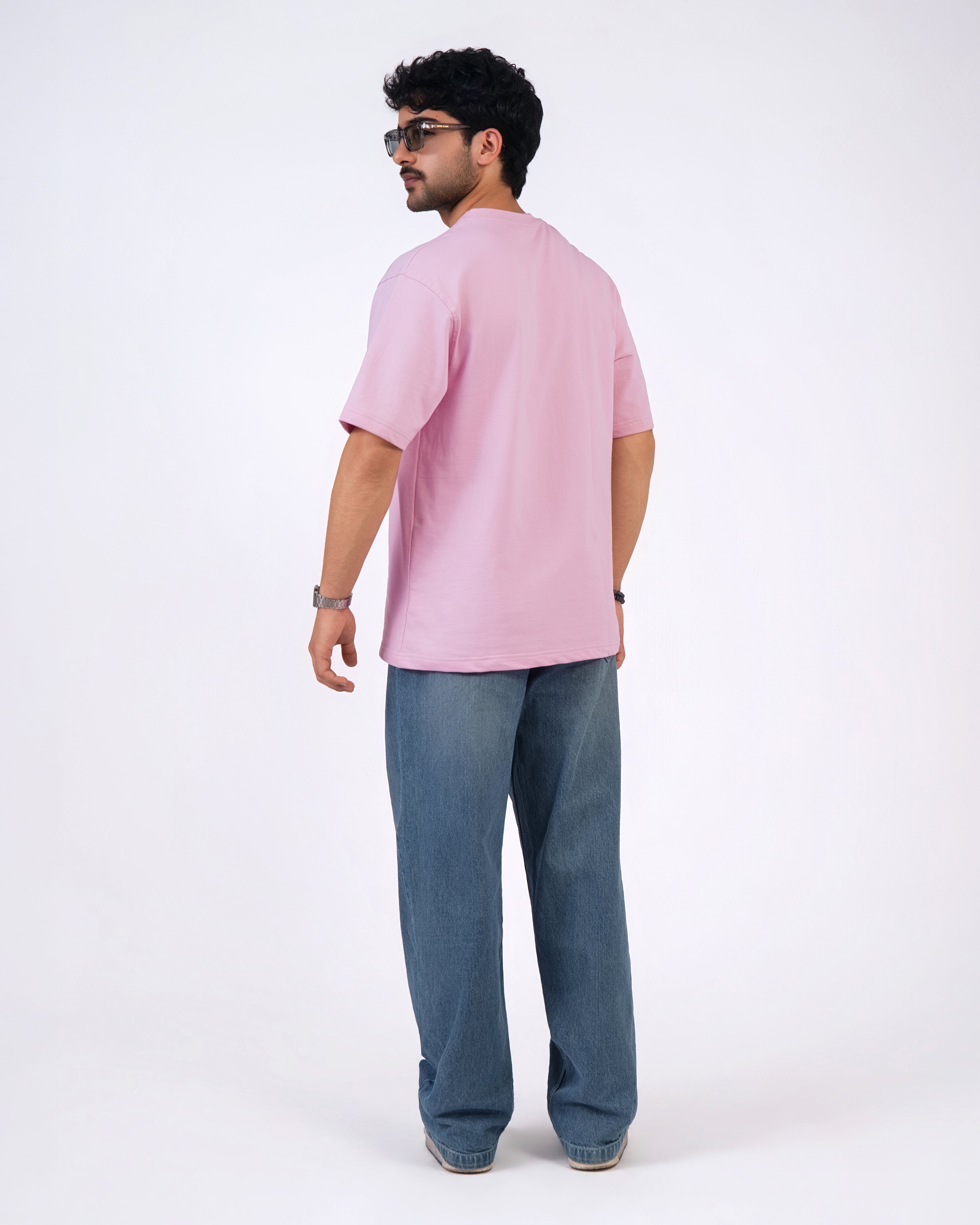 Baby Pink Loose Fit T-Shirt