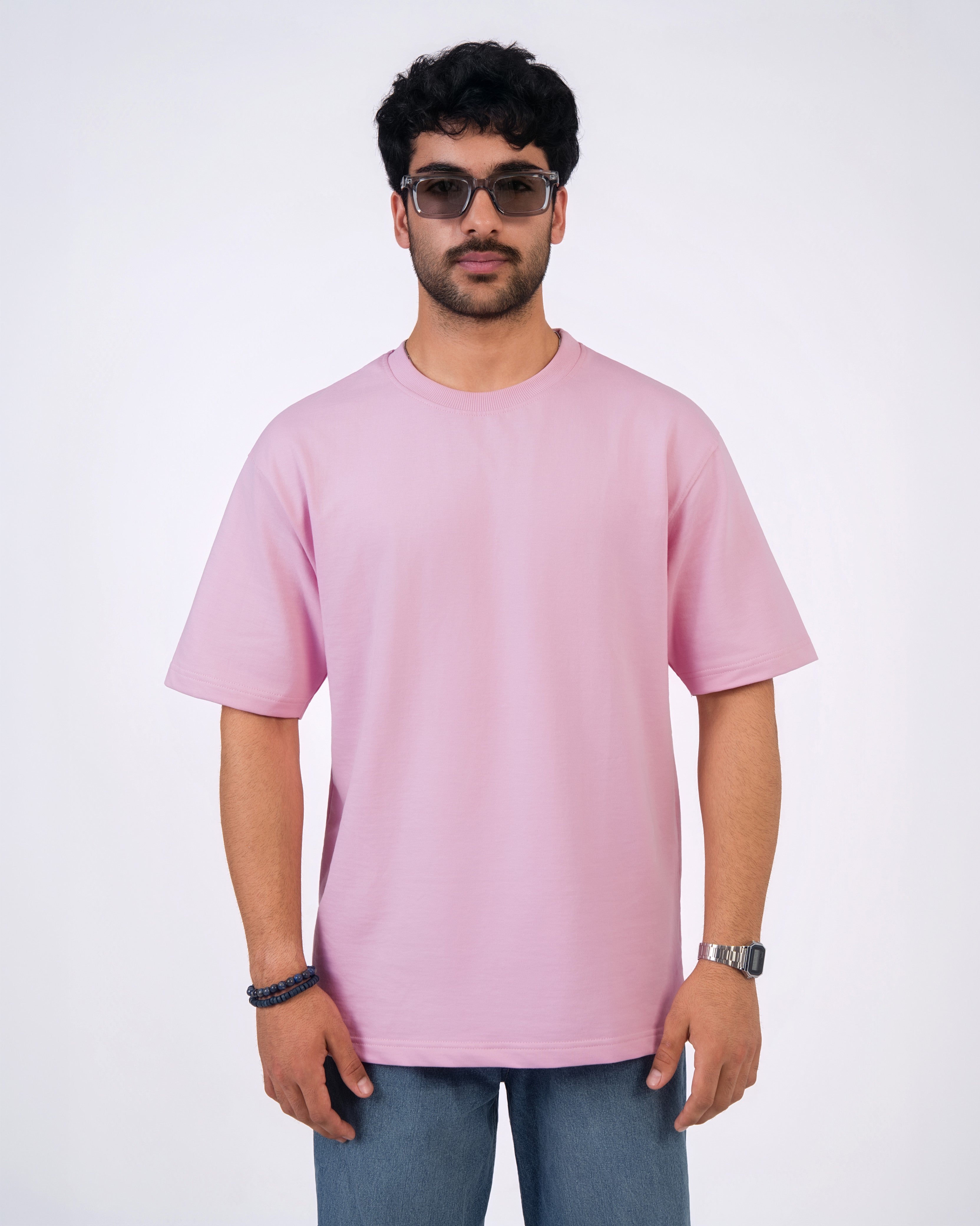 Baby Pink Loose Fit T-Shirt