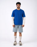 Royal Blue Loose Fit T-Shirt