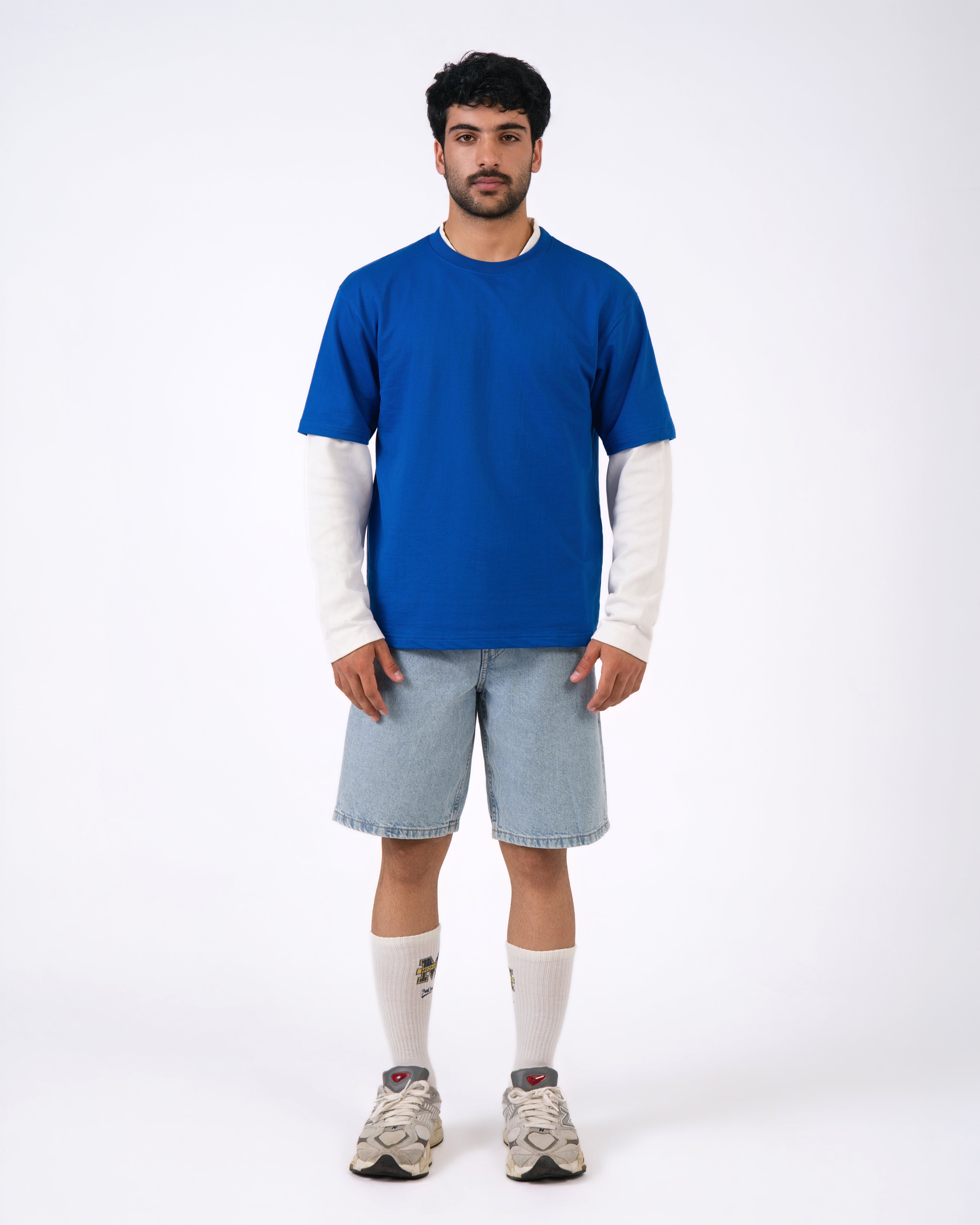 Royal Blue Loose Fit T-Shirt