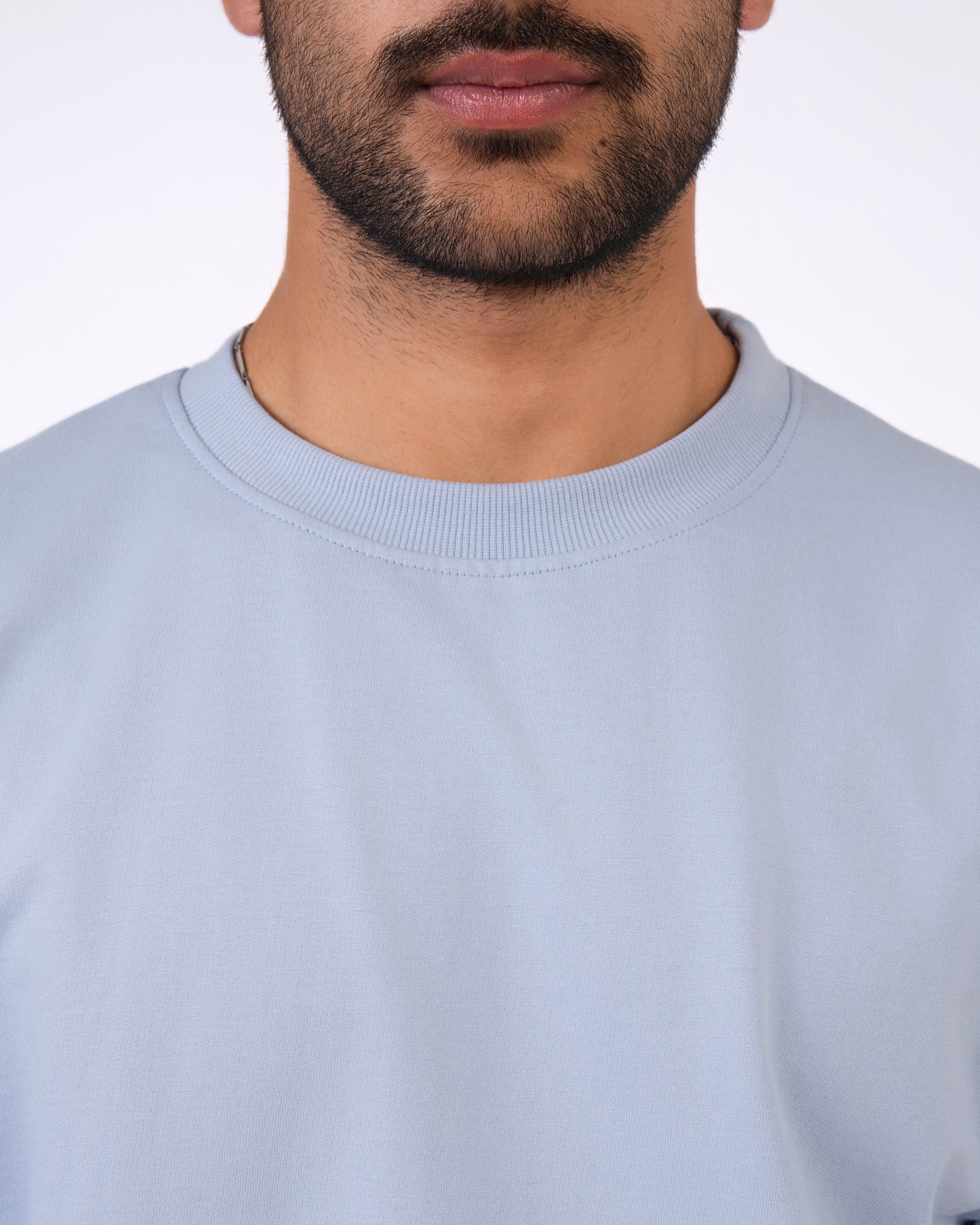 Sky Blue Loose Fit T-Shirt
