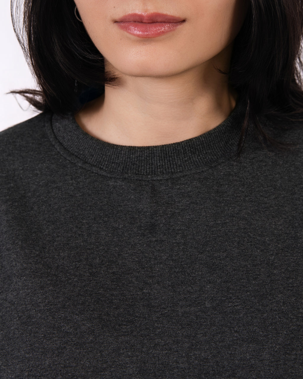 Milange Charcoal Loose Fit T-Shirt