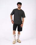 Milange Charcoal Loose Fit T-Shirt