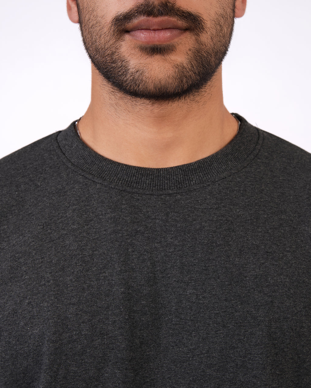 Milange Charcoal Loose Fit T-Shirt