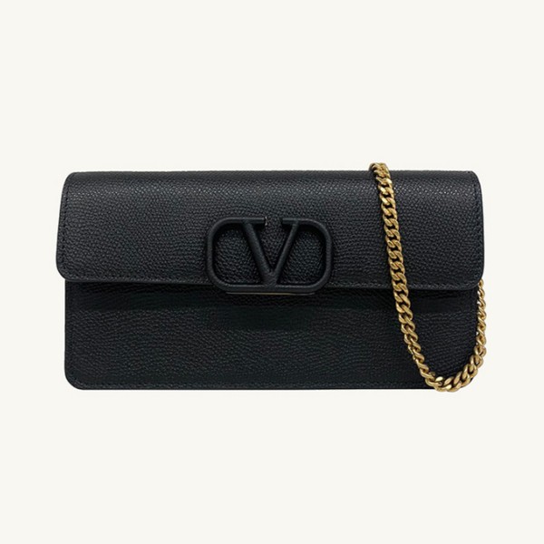 VALENTINO(발렌티노) P0S93 RQR 0NO 체인 지갑 클러치백