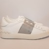 VALENTINO(하자상품 발렌티노) S0781 FLR 857 히든오픈 실버 스니커