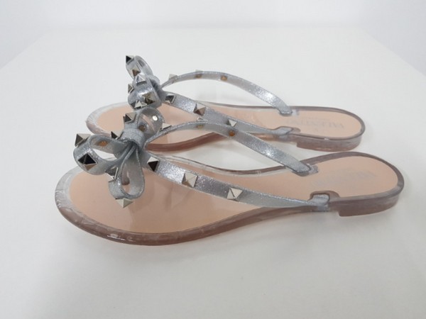 VALENTINO(발렌티노) 2S0552 GAC D00 락스터드 글리터 실버