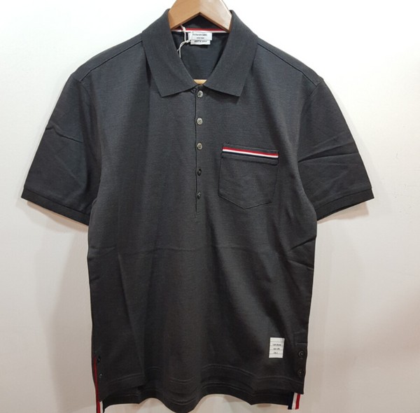 THOM BROWNE(톰브라운) MJP022A 01455 025 삼선 포켓 카라티