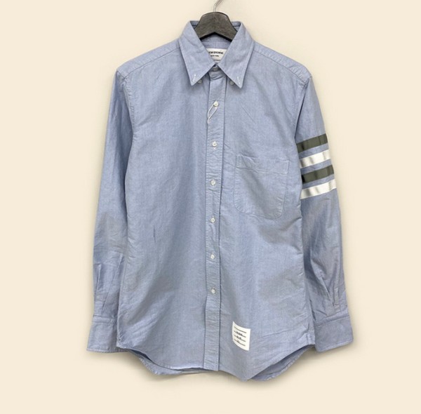 THOM BROWNE(톰브라운) MWL319A 06177 480 사선 완장 셔츠