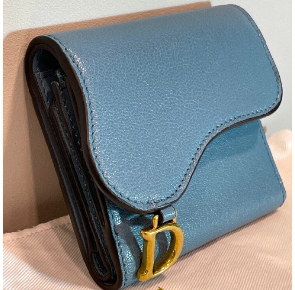 DIOR(디올) S5652CCEH 08Z 새들 로투스 지갑