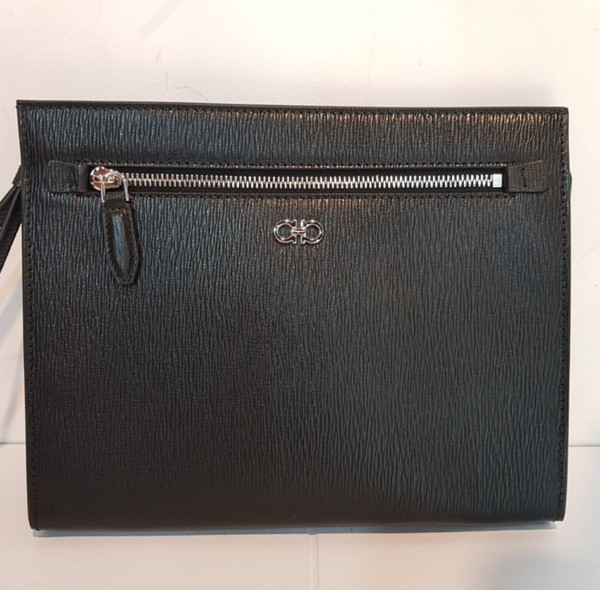FERRAGAMO(페라가모) 240972 753413 간치니 로고 클러치