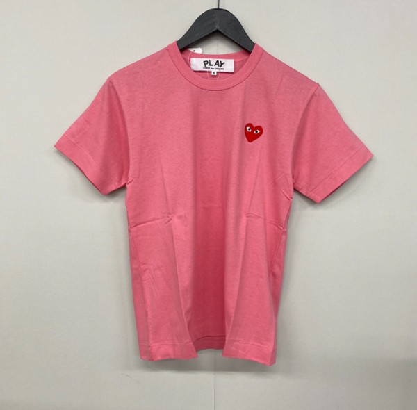 COMME DES GARCONS(꼼데가르송) P1T272 000 3 하트 로고 반팔 티셔츠